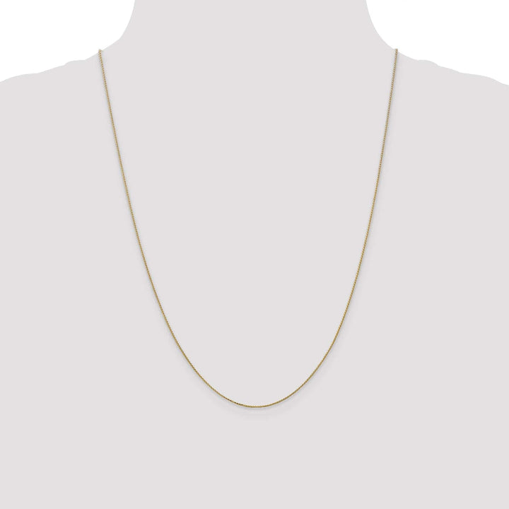 Lovely Rita's Chains 14k Yellow Gold .65mm Spiga Wheat Pendant Chain