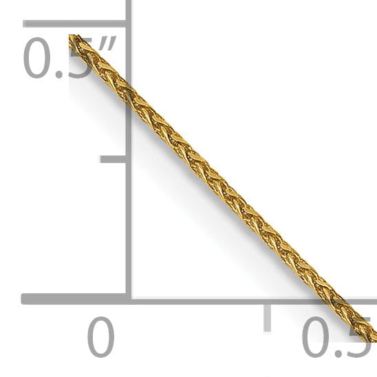 Lovely Rita's Chains 14k Yellow Gold .65mm Spiga Wheat Pendant Chain