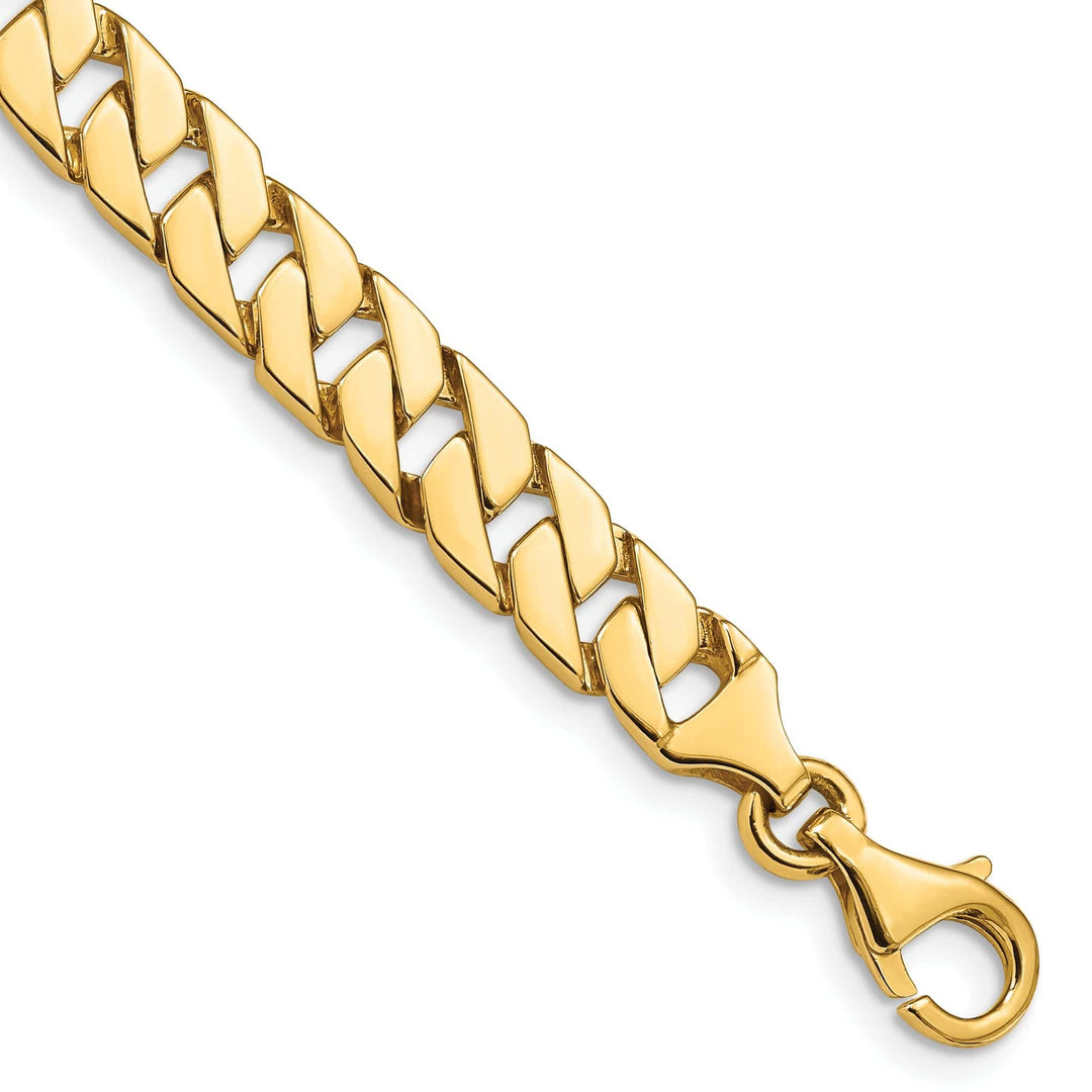 Lovely Rita's Chains 14k Yellow Gold 7.00-mm Fancy Curb Link Chain