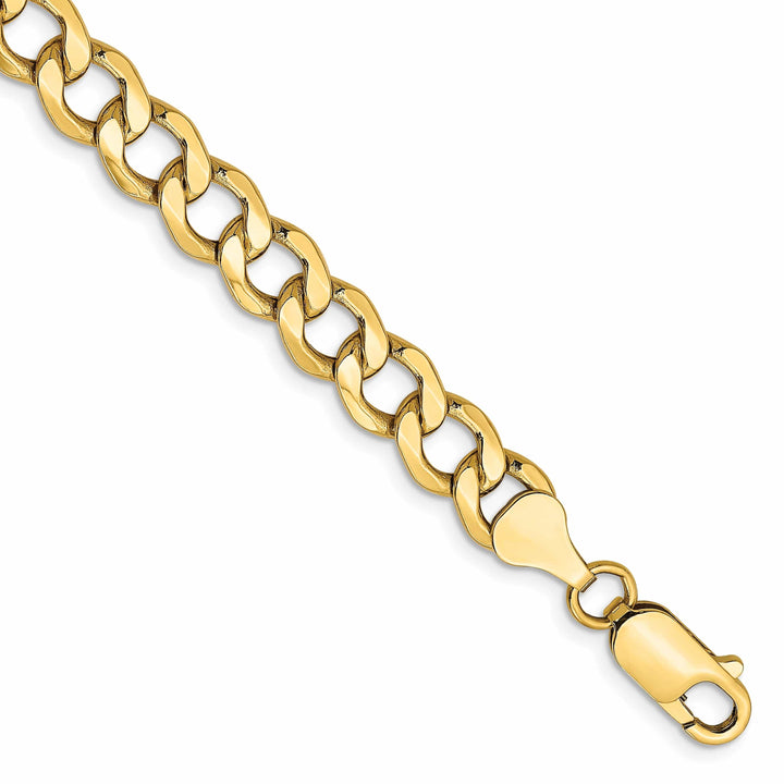 Lovely Rita's Chains 14k Yellow Gold 7.00m Semi Solid Curb Link Chain