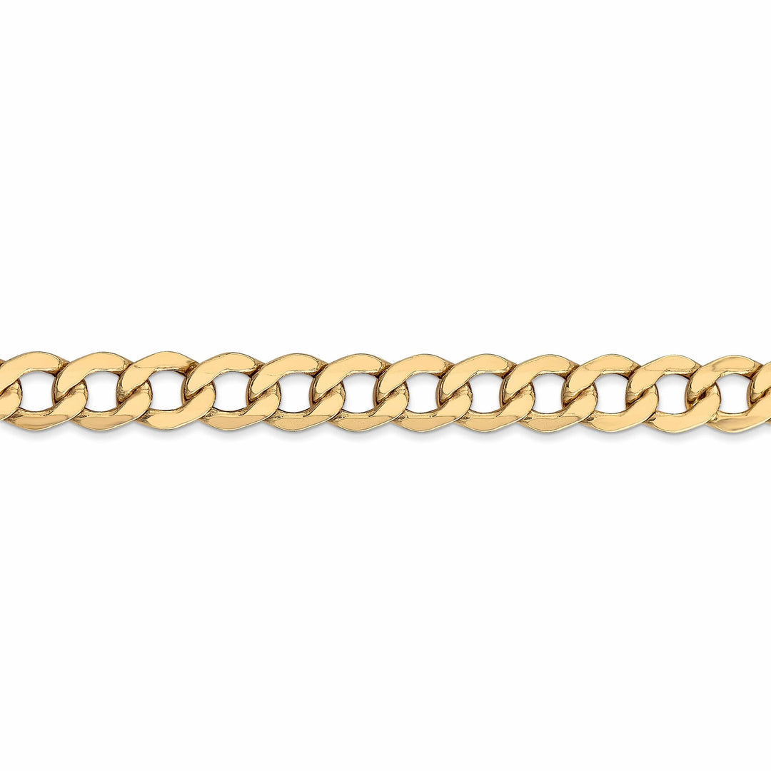 Lovely Rita's Chains 14k Yellow Gold 7.00m Semi Solid Curb Link Chain