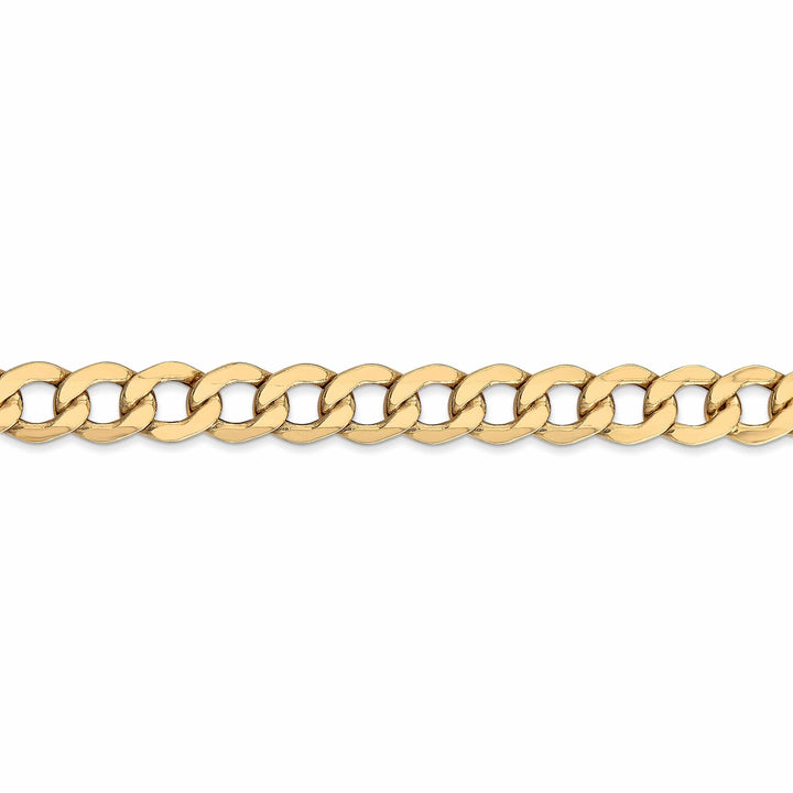 Lovely Rita's Chains 14k Yellow Gold 7.00m Semi Solid Curb Link Chain