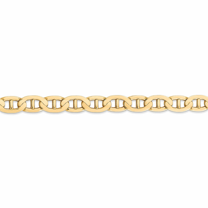 Lovely Rita's Chains 14k Yellow Gold 7.00mm Concave Anchor Chain