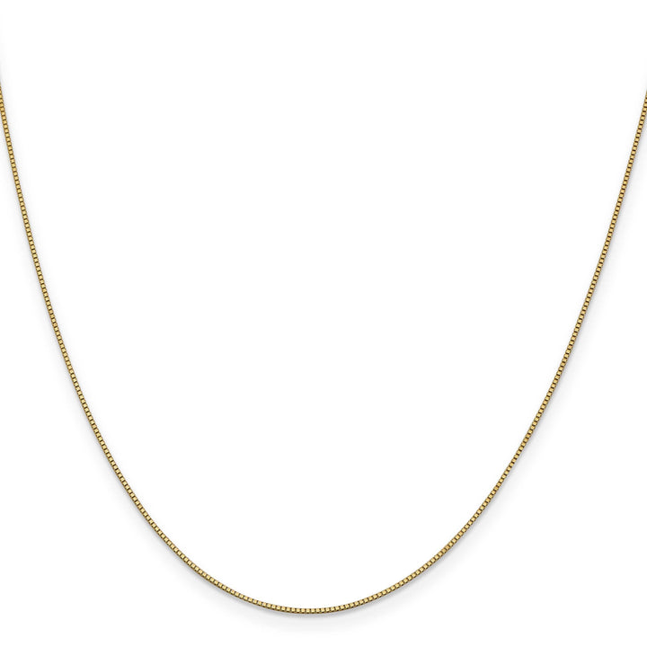 Lovely Rita's Chains 14k Yellow Gold .7 mm Box Chain