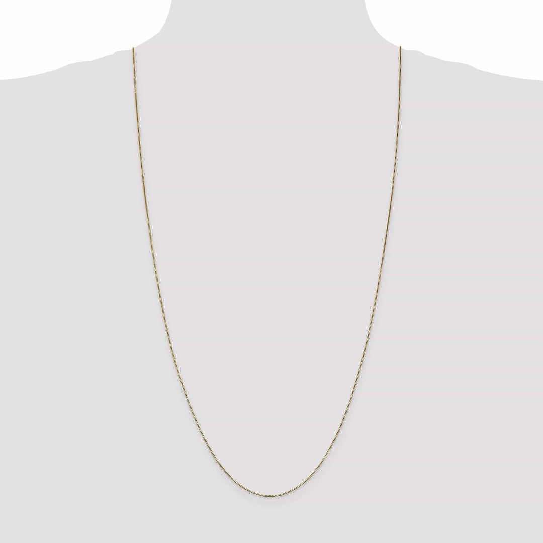 Lovely Rita's Chains 14k Yellow Gold .7 mm Box Chain