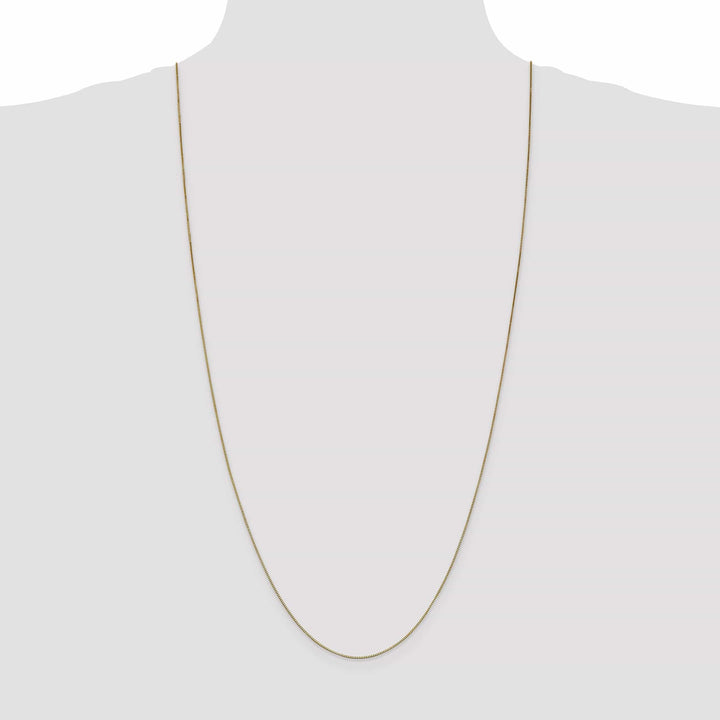 Lovely Rita's Chains 14k Yellow Gold .7 mm Box Chain