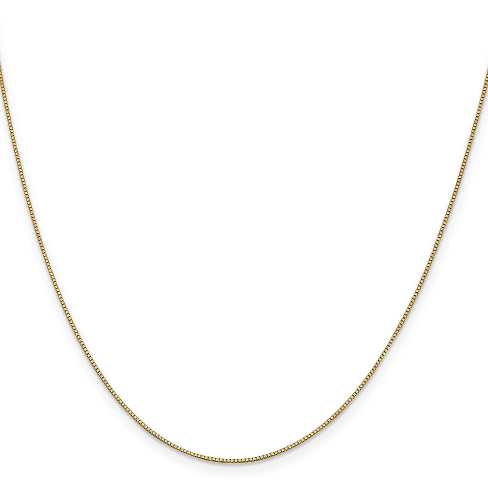 Lovely Rita's Chains 14k Yellow Gold .7 mm Box Chain