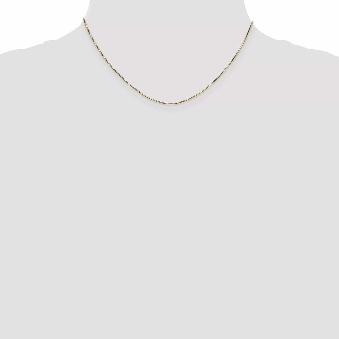 Lovely Rita's Chains 14k Yellow Gold .7 mm Box Chain with Lobster