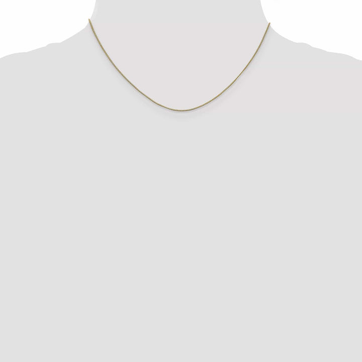 Lovely Rita's Chains 14k Yellow Gold .7 mm Box Chain with Lobster