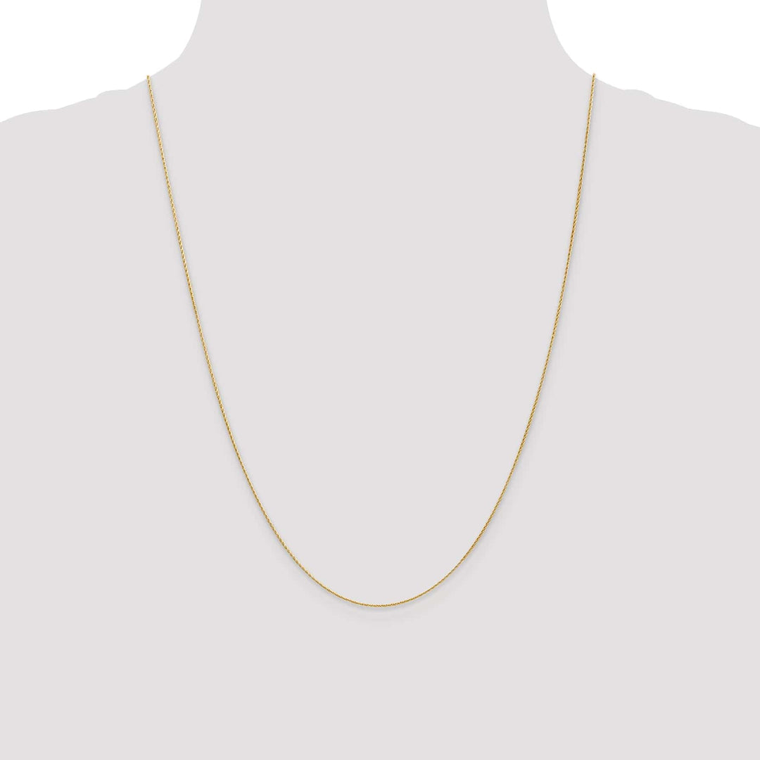 Lovely Rita's Chains 14k Yellow Gold .70mm Baby Parisian Wheat Chain