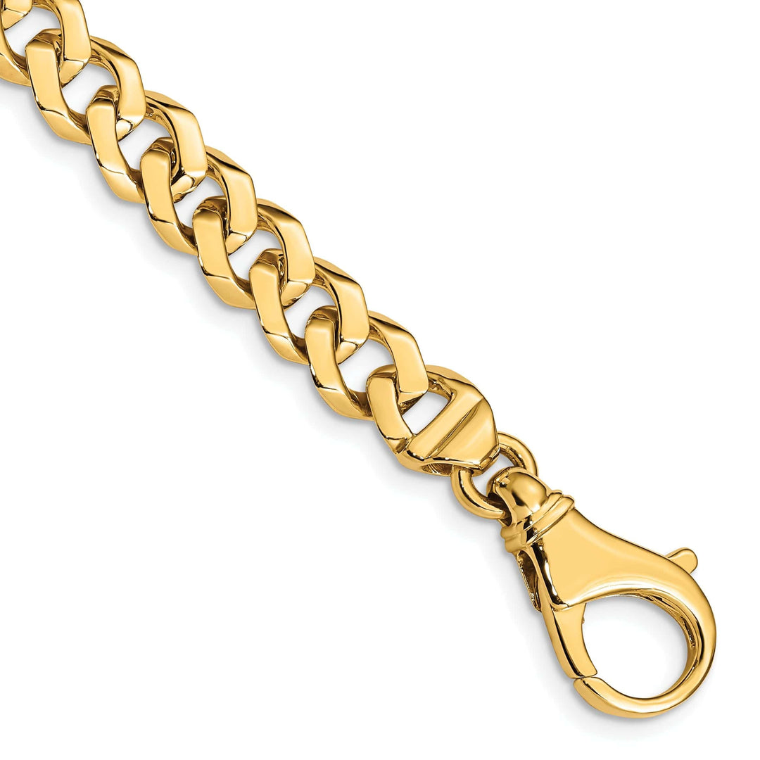 Lovely Rita's Chains 14k Yellow Gold 8.00-mm Fancy Curb Link Chain