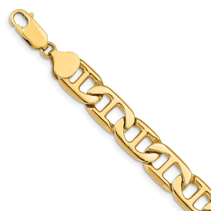 Lovely Rita's Chains 14k Yellow Gold 8.75mm Fancy Anchor Link Chain