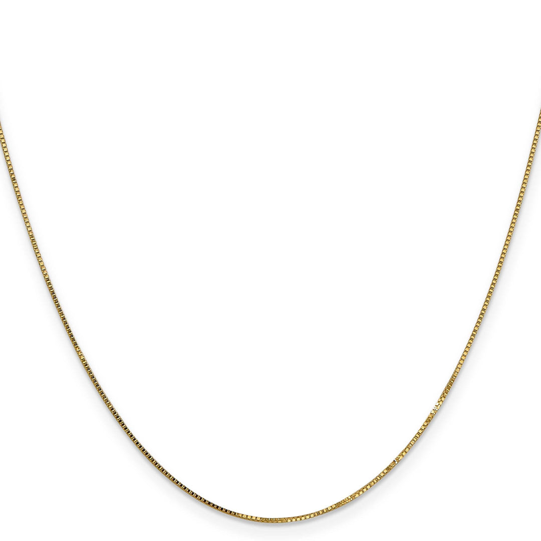 Lovely Rita's Chains 14k Yellow Gold .8 mm Box Chain