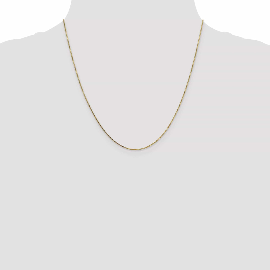 Lovely Rita's Chains 14k Yellow Gold .8 mm Light Box Chain
