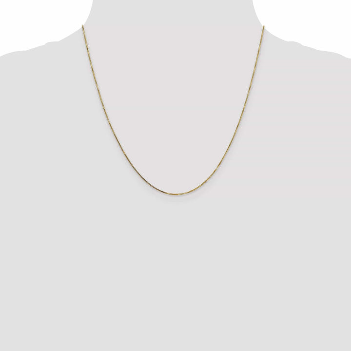 Lovely Rita's Chains 14k Yellow Gold .8 mm Light Box Chain