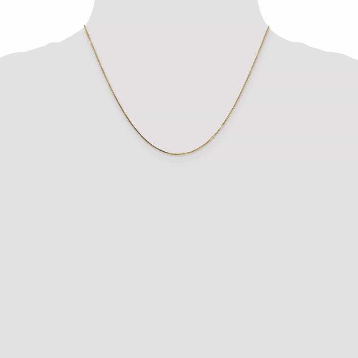 Lovely Rita's Chains 14k Yellow Gold .8 mm Light Box Chain