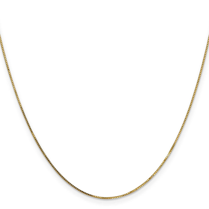 Lovely Rita's Chains 14k Yellow Gold .8 mm Light Box Chain