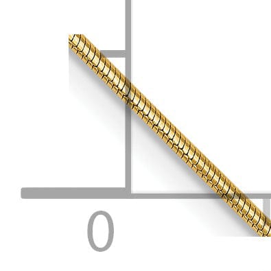 Lovely Rita's Chains 14k Yellow Gold .8 mm Snake Chain