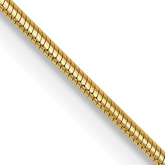 Lovely Rita's Chains 14k Yellow Gold .8 mm Snake Chain