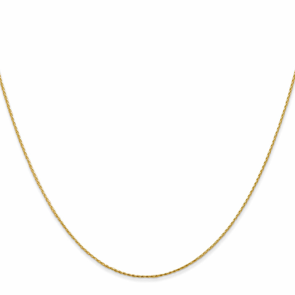 Lovely Rita's Chains 14k Yellow Gold .80mm Round D.C Wheat Chain