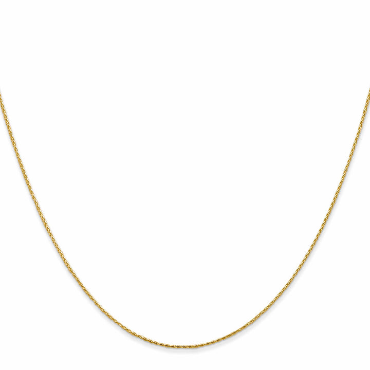 Lovely Rita's Chains 14k Yellow Gold .80mm Round D.C Wheat Chain