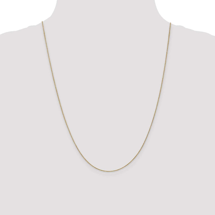 Lovely Rita's Chains 14k Yellow Gold .80mm Solid Polish Cable Chain