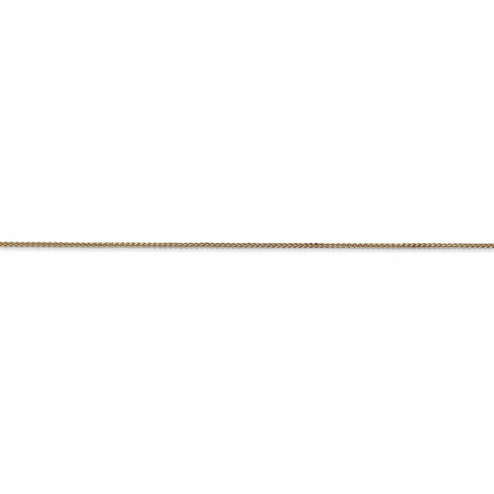 Lovely Rita's Chains 14k Yellow Gold .80mm Spiga Pendant Wheat Chain