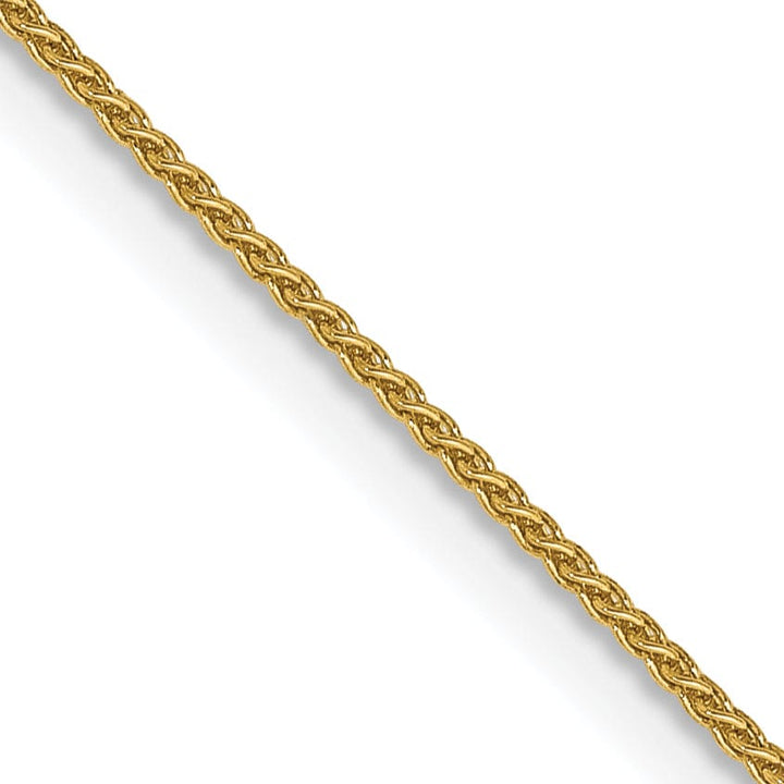 Lovely Rita's Chains 14k Yellow Gold .80mm Spiga Pendant Wheat Chain