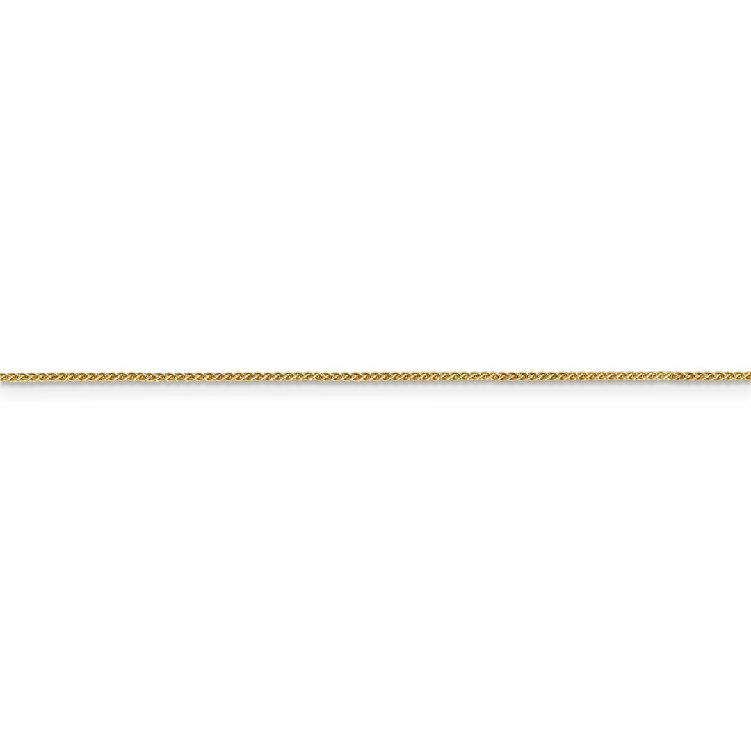 Lovely Rita's Chains 14k Yellow Gold .80mm Spiga Pendant Wheat Chain