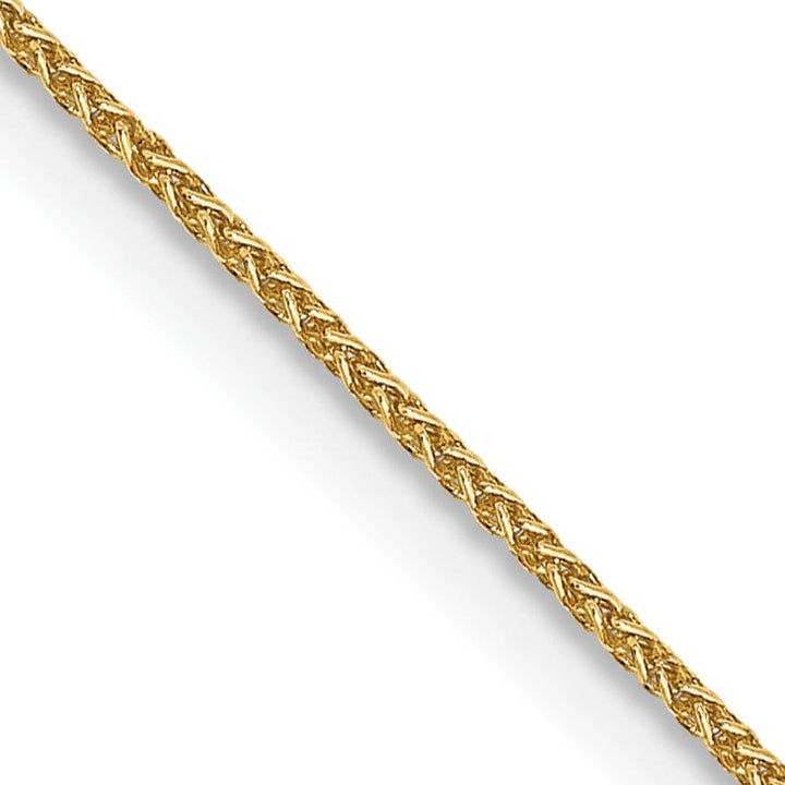 Lovely Rita's Chains 14k Yellow Gold .80mm Spiga Pendant Wheat Chain