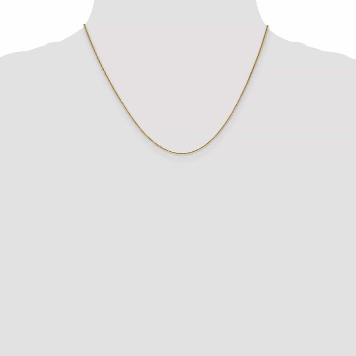 Lovely Rita's Chains 14k Yellow Gold .8mm Baby Spiga Wheat Chain