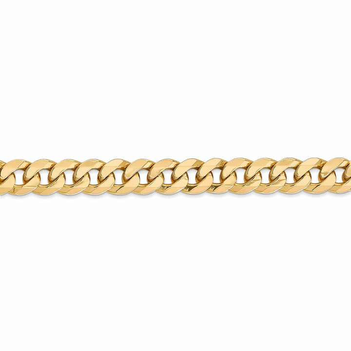Lovely Rita's Chains 14k Yellow Gold 8mm Beveled Curb Chain