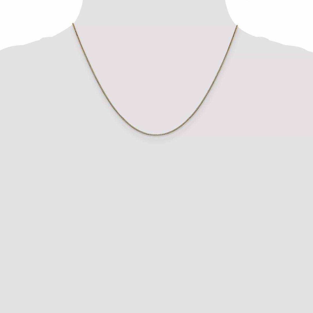 Lovely Rita's Chains 14k Yellow Gold .9 mm Box Chain