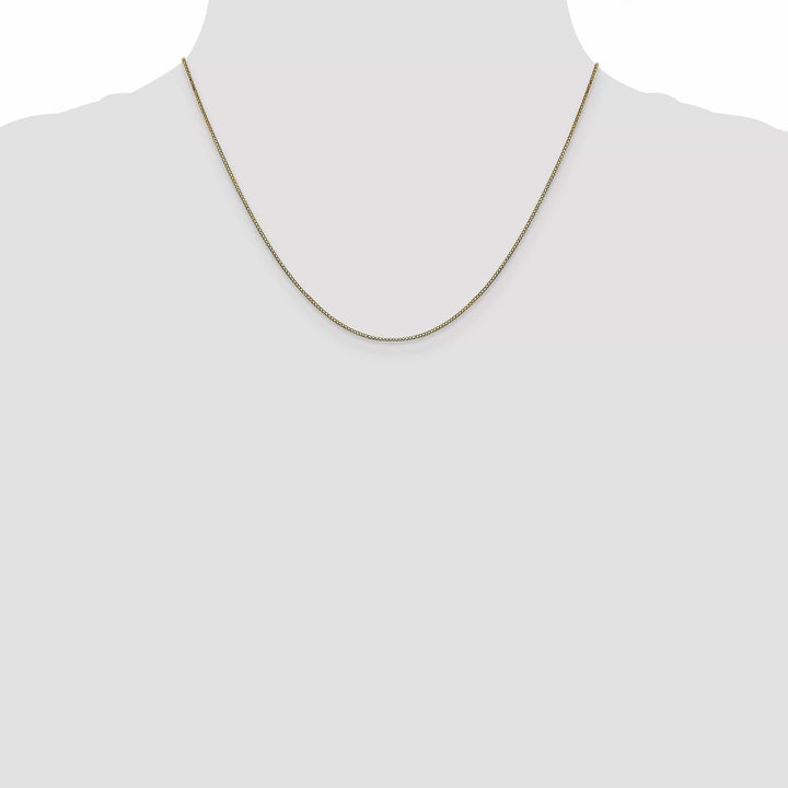 Lovely Rita's Chains 14k Yellow Gold .9 mm Box Chain