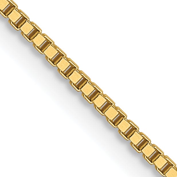 Lovely Rita's Chains 14k Yellow Gold .9 mm Box Chain