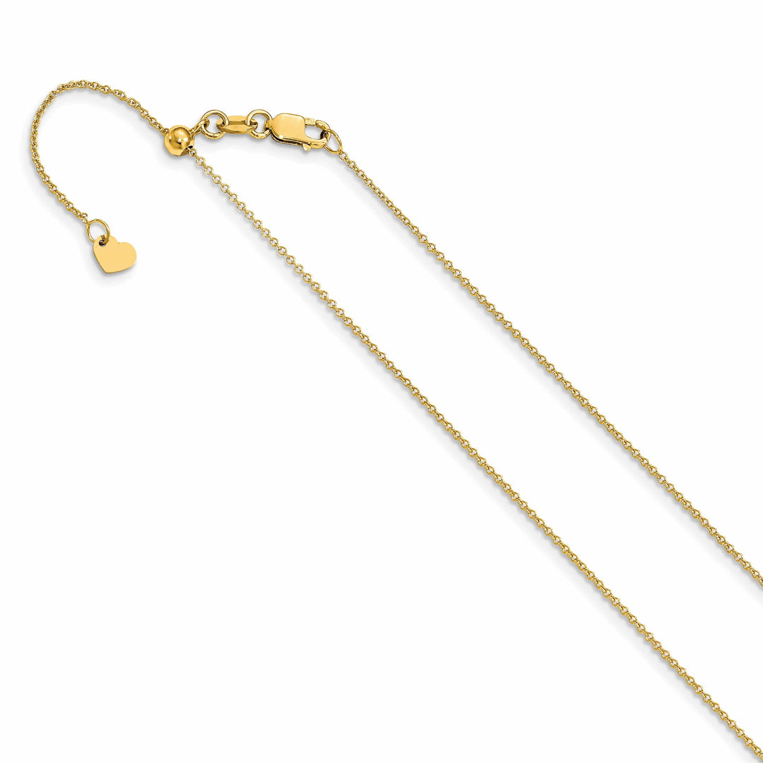 Lovely Rita's Chains 14k Yellow Gold Adjustable Cable Chain