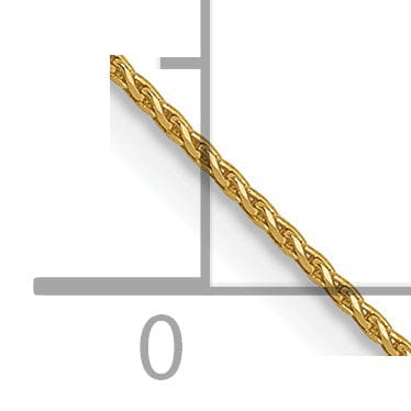 Lovely Rita's Chains 14k Yellow Gold D.C 0.65mm Spiga Pendant Chain