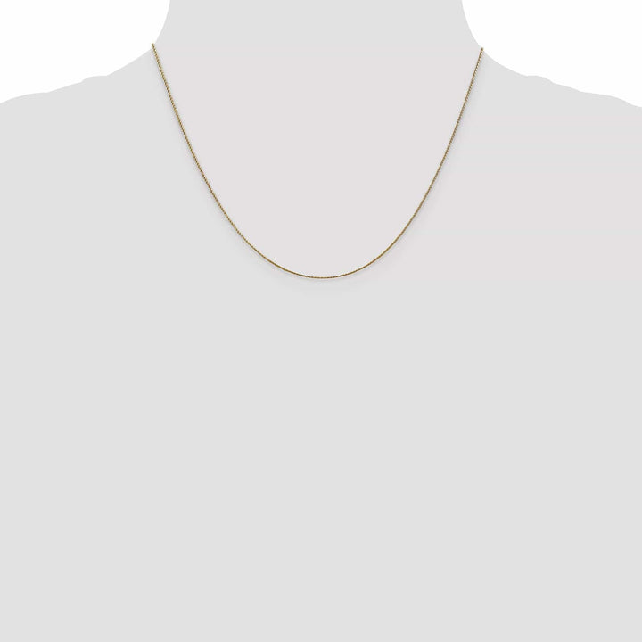 Lovely Rita's Chains 14k Yellow Gold D.C 0.65mm Spiga Pendant Chain