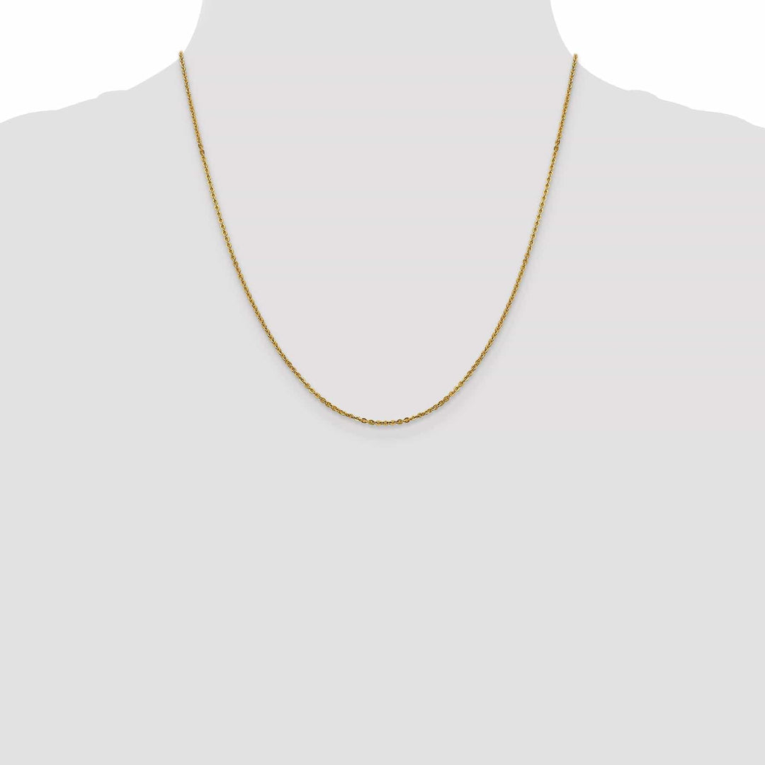 Lovely Rita's Chains 14k Yellow Gold Flat Cable Chain