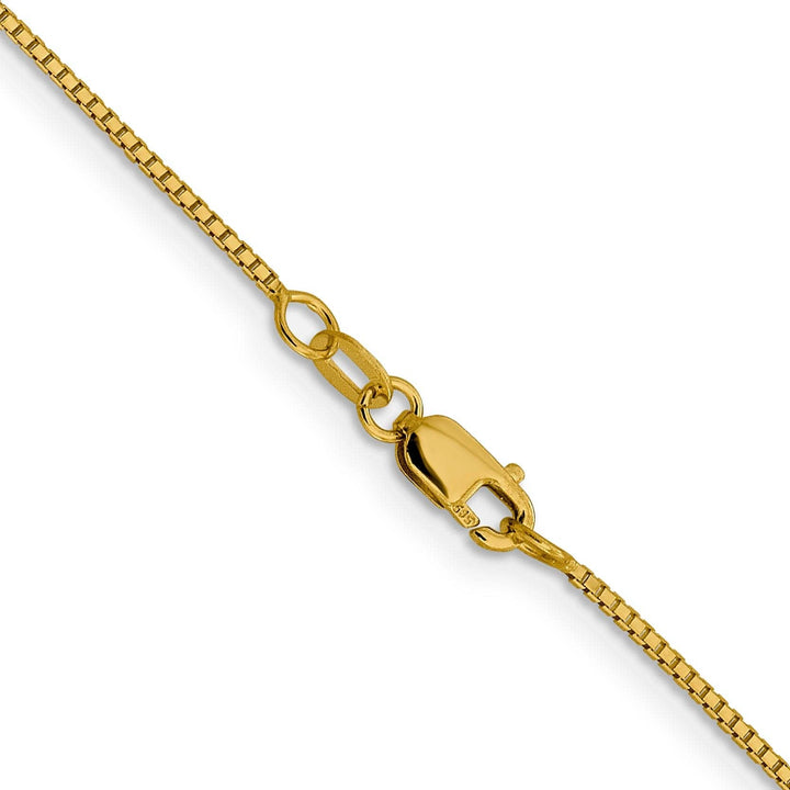 Lovely Rita's Chains 14k Yellow Gold Octagonal Sparkle Box Chain