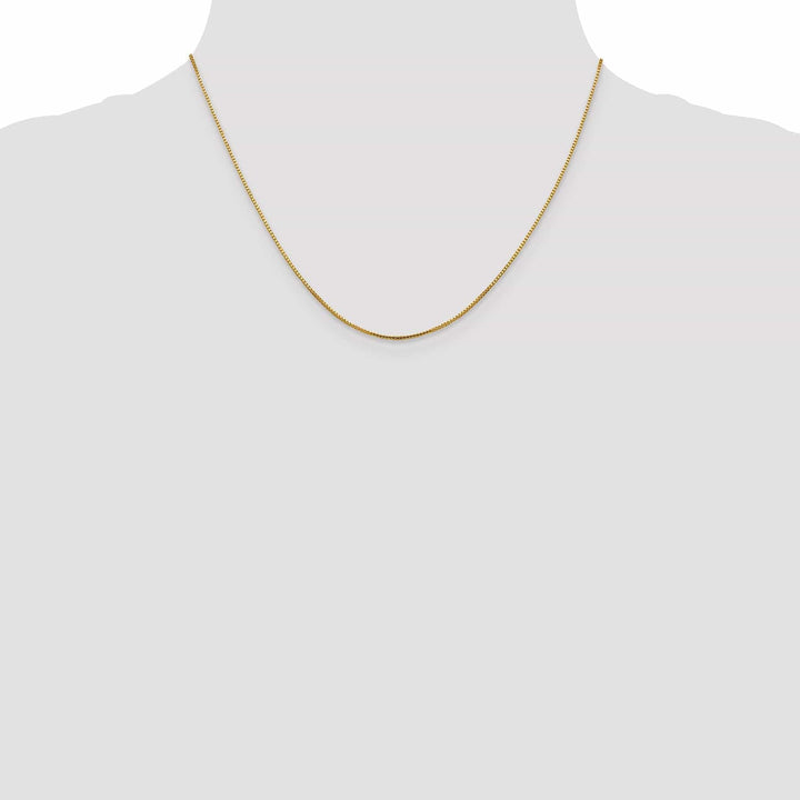 Lovely Rita's Chains 14k Yellow Gold Octagonal Sparkle Box Chain