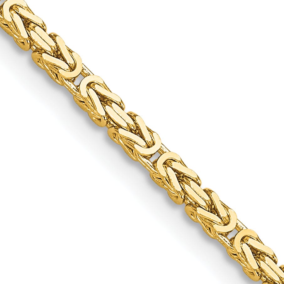 Lovely Rita's Chains 14k Yellow Gold Polish 2.00-mm Byzantine Chain