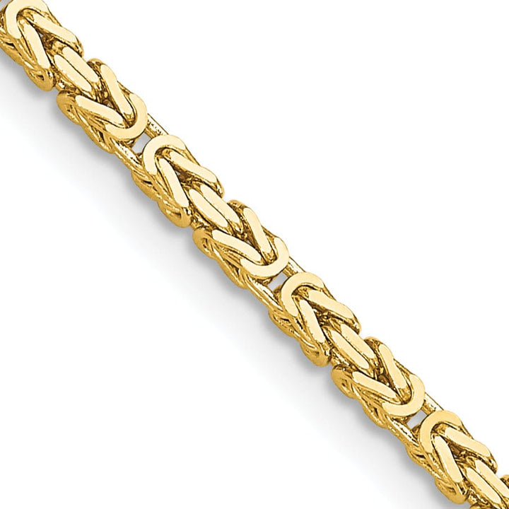 Lovely Rita's Chains 14k Yellow Gold Polish 2.00-mm Byzantine Chain