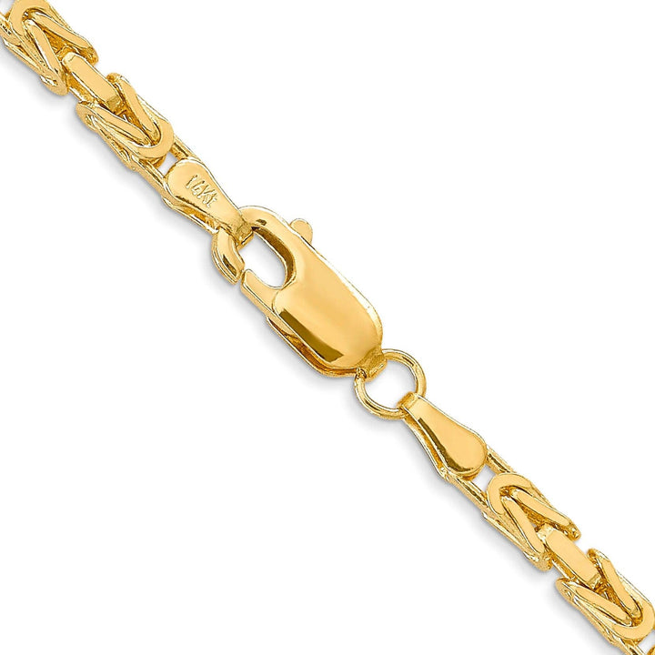 Lovely Rita's Chains 14k Yellow Gold Polish 2.50-mm Byzantine Chain