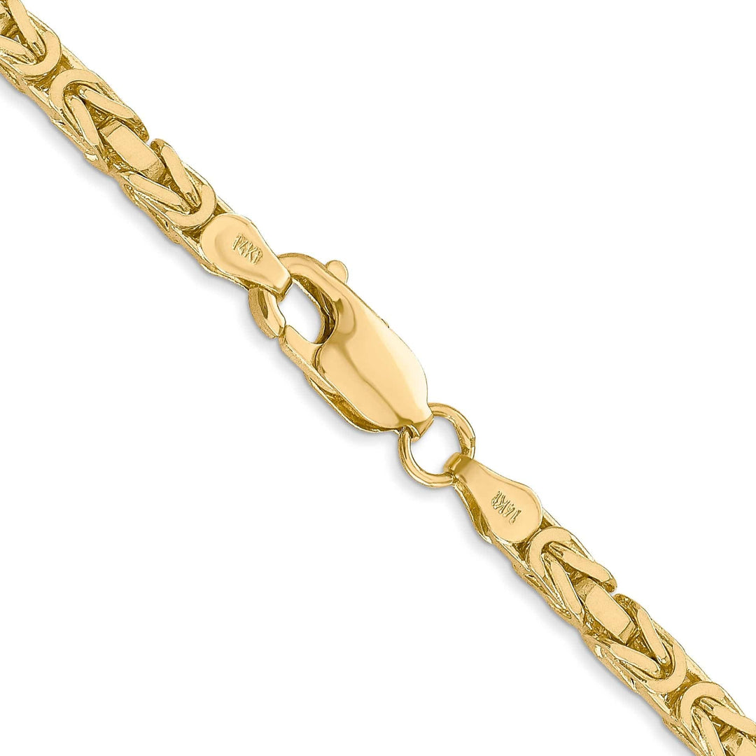 Lovely Rita's Chains 14k Yellow Gold Polish 3.25-mm Byzantine Chain