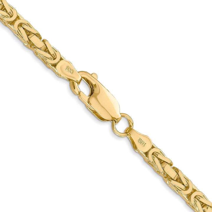 Lovely Rita's Chains 14k Yellow Gold Polish 3.25-mm Byzantine Chain