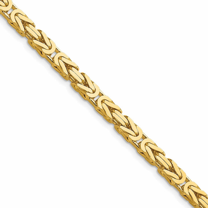 Lovely Rita's Chains 14k Yellow Gold Polish 4.00-mm Byzantine Chain