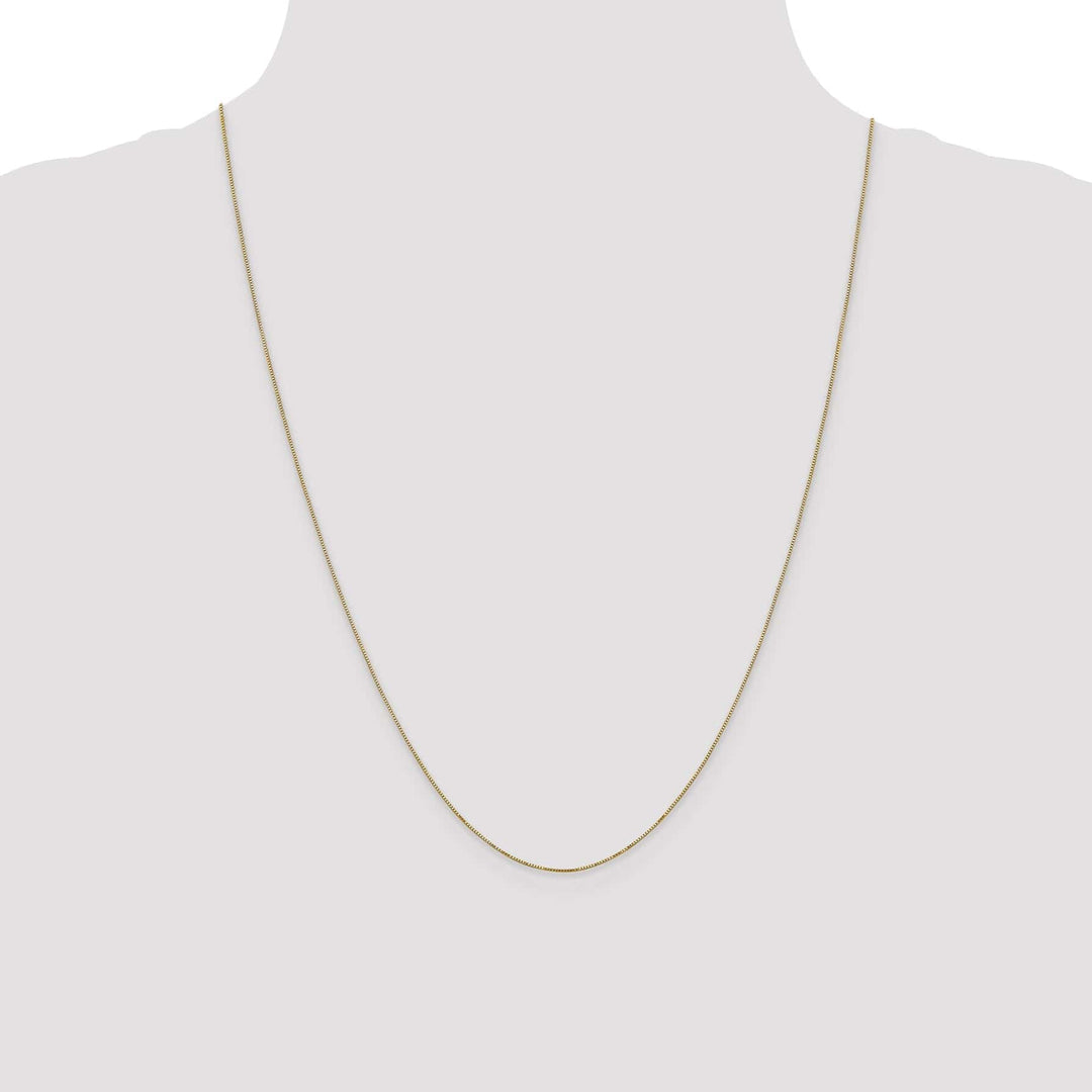 Lovely Rita's Chains 14k Yellow Gold Polished 0.50m Carded Box Chain