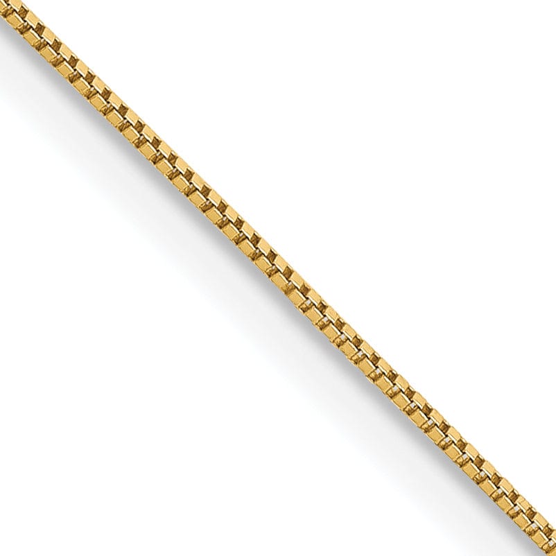 Lovely Rita's Chains 14k Yellow Gold Polished 0.50m Carded Box Chain
