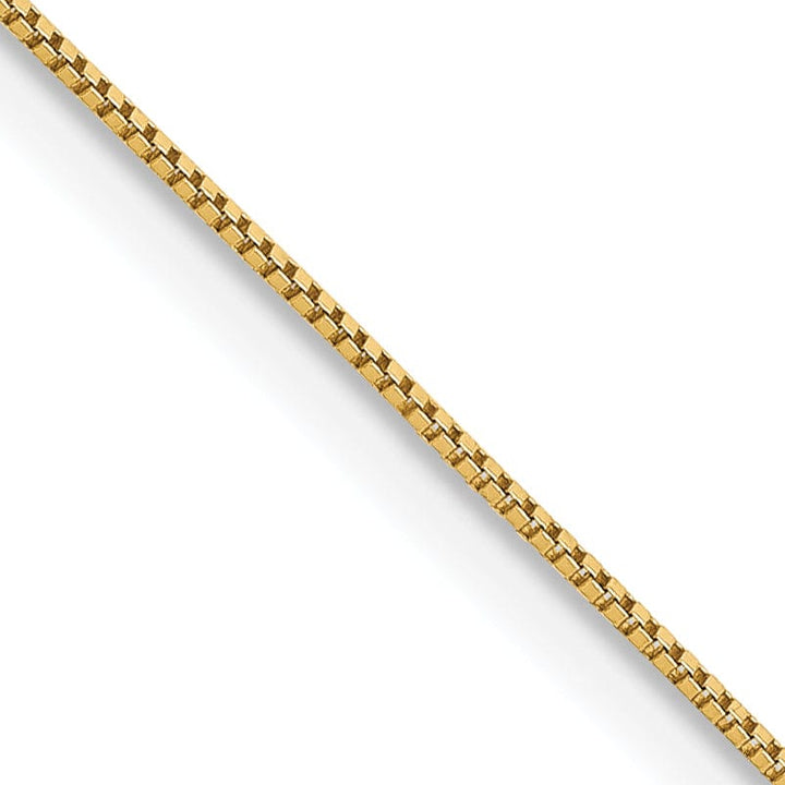 Lovely Rita's Chains 14k Yellow Gold Polished 0.50m Carded Box Chain